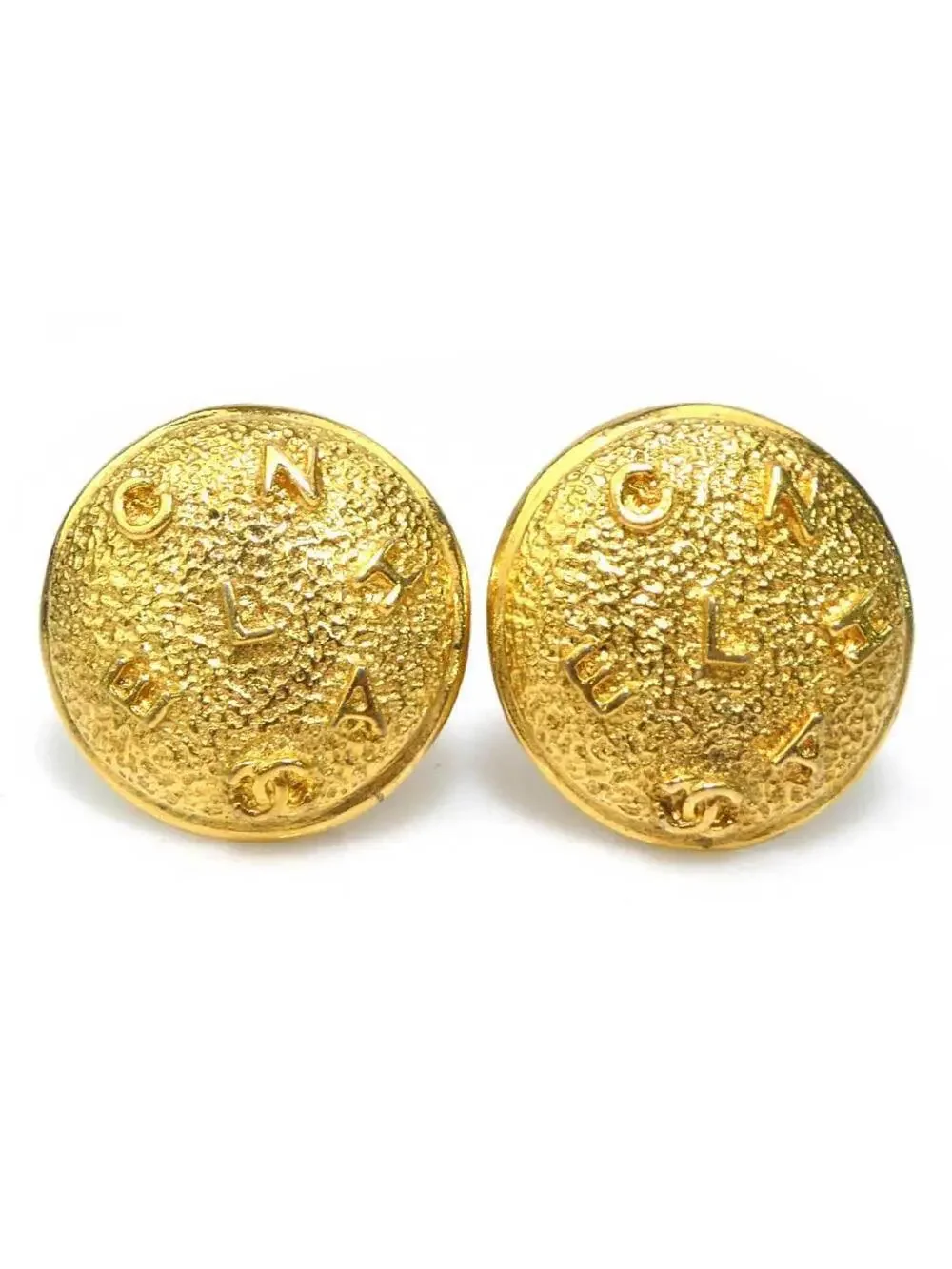 Chanel Clip-On Earrings Gold- #209559C49B